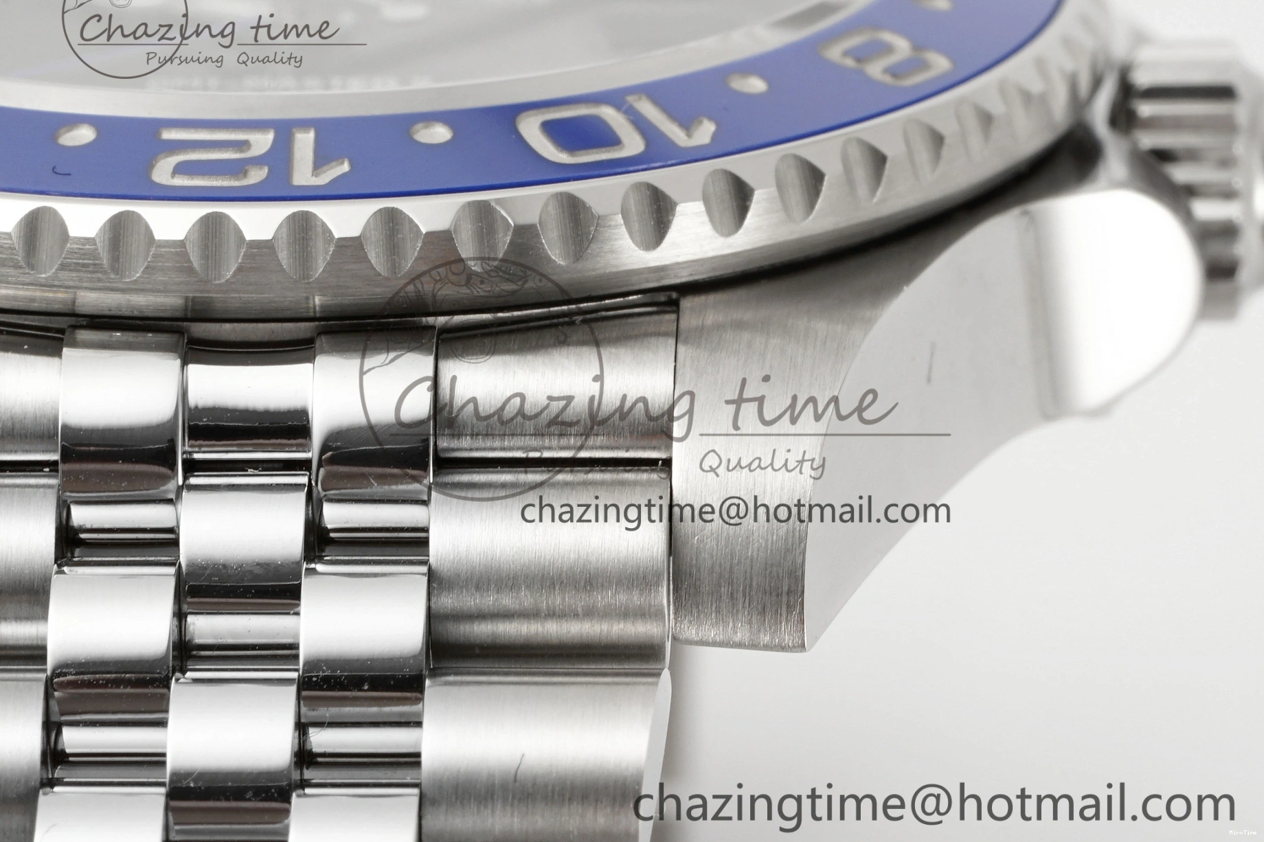 MiroTime 0419 GMT Master II 126710 BLNR Batman 904L SS C+F 1:1 Best Edition Black Dial on Jubilee Bracelet SH3285 CHS BestValue 1956